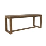 Banco Craft 120cm Em Madeira Maciça - Garapa