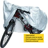 Capa Cobrir Bicicleta  bike Forro Total Impermeável Tamanho único