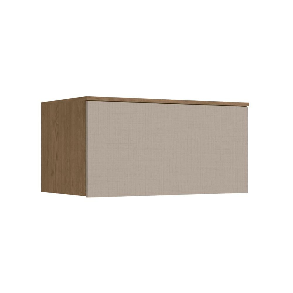 Armário Aéreo Modulado Requinte Com 1 Porta Basculante - Macadâmia/duna Line