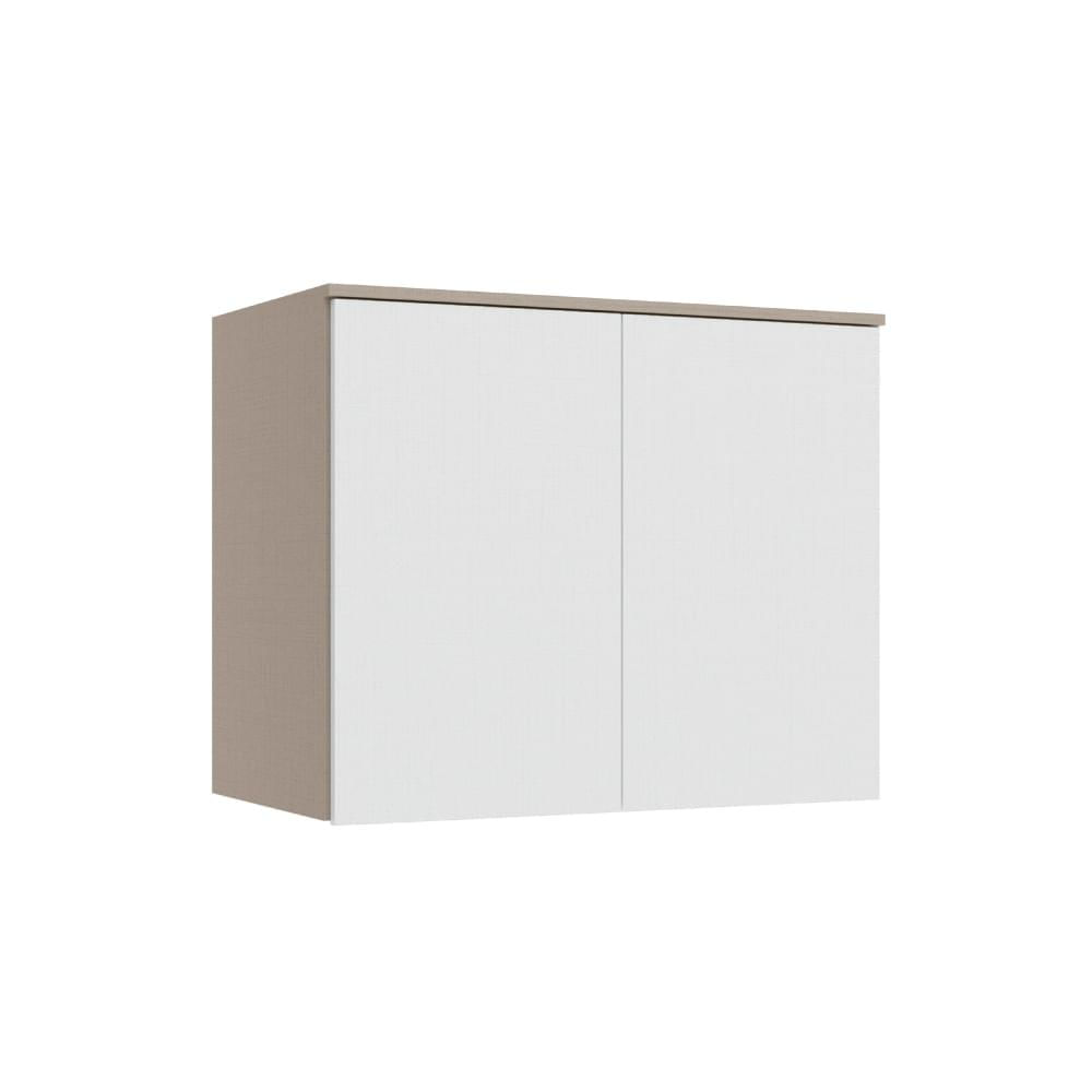 Armário Aéreo Modulado Requinte Com 2 Portas - Duna Line/branco Line