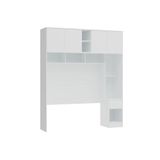 Guarda Roupa Modulado Urban Ponte C/4 Portas E 1 Gaveta -  Branco Line