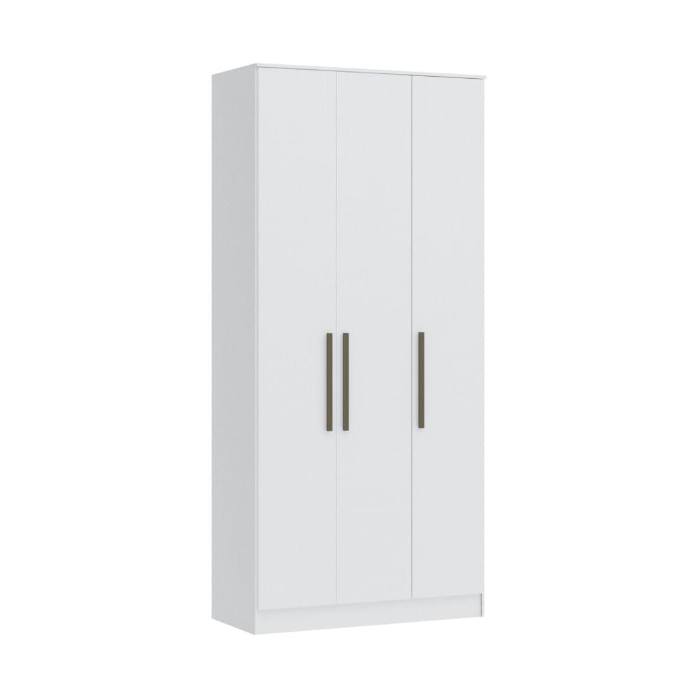 Guarda Roupa Modulado Urban C/3 Portas E 2 Gavetas - Branco Line