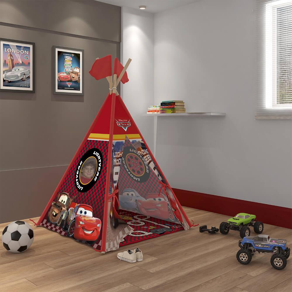 Cabana Infantil Carros Disney - Vermelho