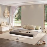 Cama Montessoriana Queen Para Cama Cabana Family Branco- Casatema