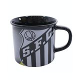 Caneca Porcelana 400 Ml - Santos