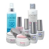 Kit Adore Master Profissional Completo Alongamento Gel Nail