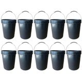 Balde Plastico 20lts - 10 Pçs