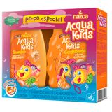 Shampoo + Condicionador Acqua Kids Cabelos Cacheados 250ml