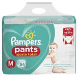 Fralda Descartável Pampers Pants Ajuste Total M 84 Unidades