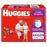 Fralda Huggies Roupinha Supreme Care Xxg 24 Unidades