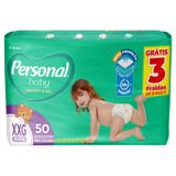 Fralda Personal Baby Protect &amp; Sec Xxg 50 Unidades