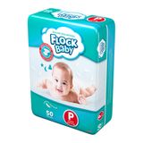 Fralda Descartável Flock Baby P 50 Tiras