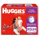 Fralda Huggies Roupinha Supreme Care Xg 24 Unidades