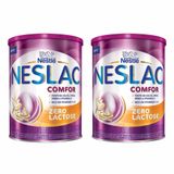 Kit 2 Neslac Comfor Zero Lactose Composto Lácteo 700g Cada