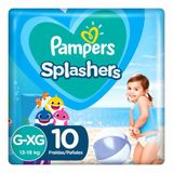 Fralda Pampers Splashers G/xg 10 Unidades