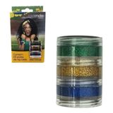 Glitter Cremoso Cartela 3 Cores
