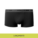 Kit Com 6 Cuecas Boxer Urban Cinza - Polo Match P