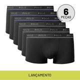 Kit Com 6 Cuecas Boxer Urban Sortidas - Polo Match G