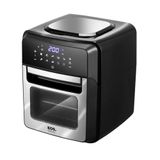 Fritadeira Sem Óleo Air Fryer Oven Digital Toutch Inox 12l Premium Eaf12i 127v - Eos