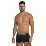 Kit Com 6 Cuecas Boxer Urban Cinza - Polo Match Gg