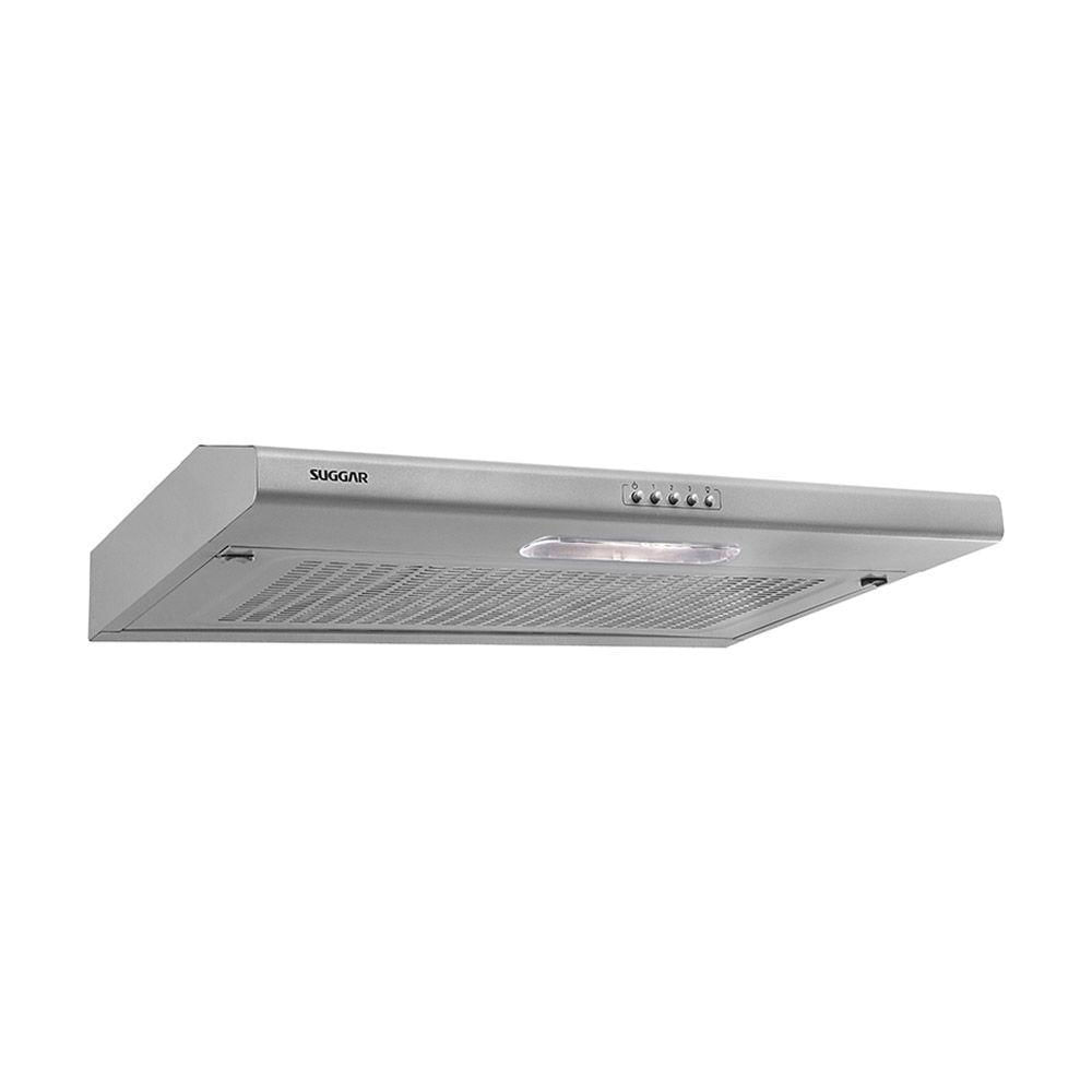 Depurador De Ar Suggar Slim 80cm 105W 3 Velocidades Prata DI801PR - 127V