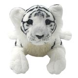 Tagln The Jungle Animals Recheado Brinquedos De Pelúcia Tigre Leopardo Pantera Almofadas (tigre Branco, 16 Polegadas)