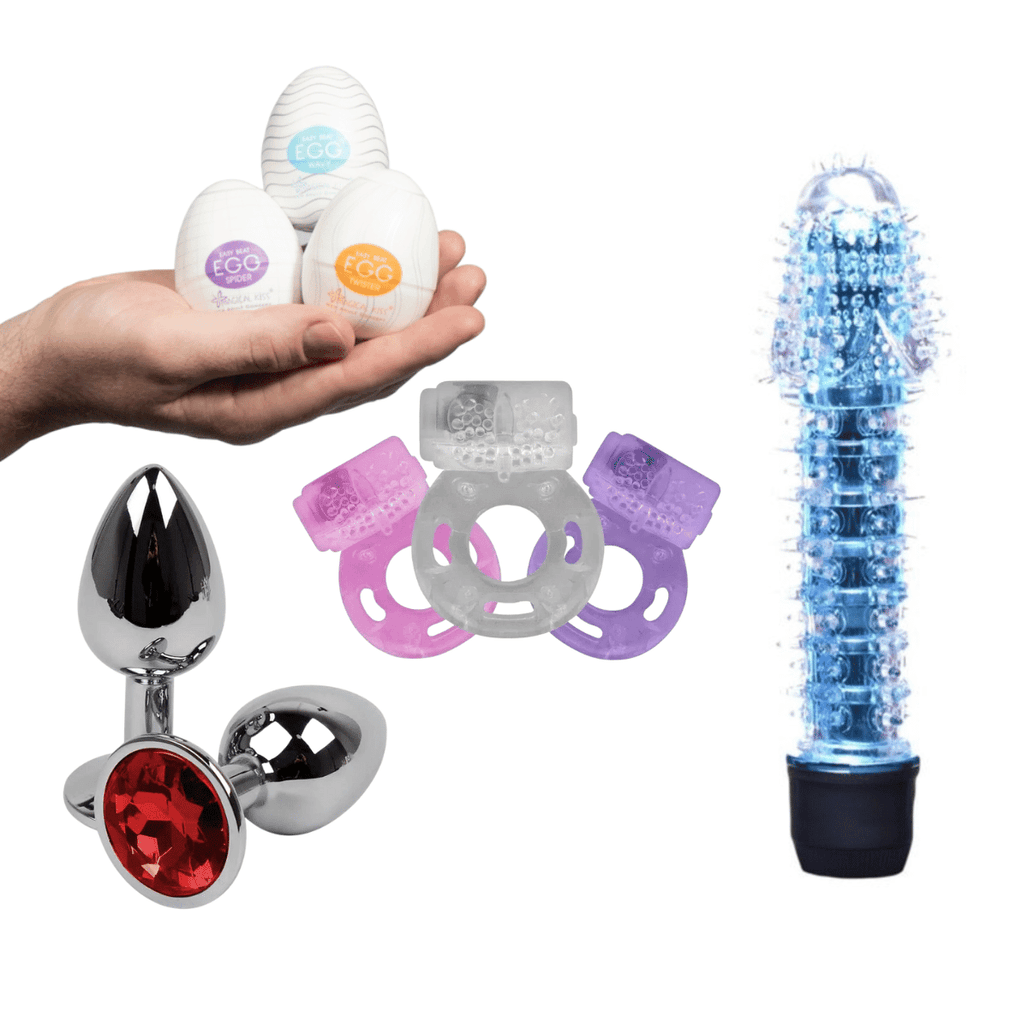 Kit Casal Plug Anal P Anel Peniano Vibrador Personal E Egg - Carrefour