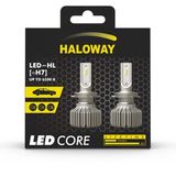 Kit Lâmpada Superled H7 12v 12,5w Haloway