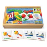 Jogo De Memória Português/inglês 40 Peças - Jottplay