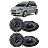Kit Alto Falantes de Porta Pioneer Idea Fiat