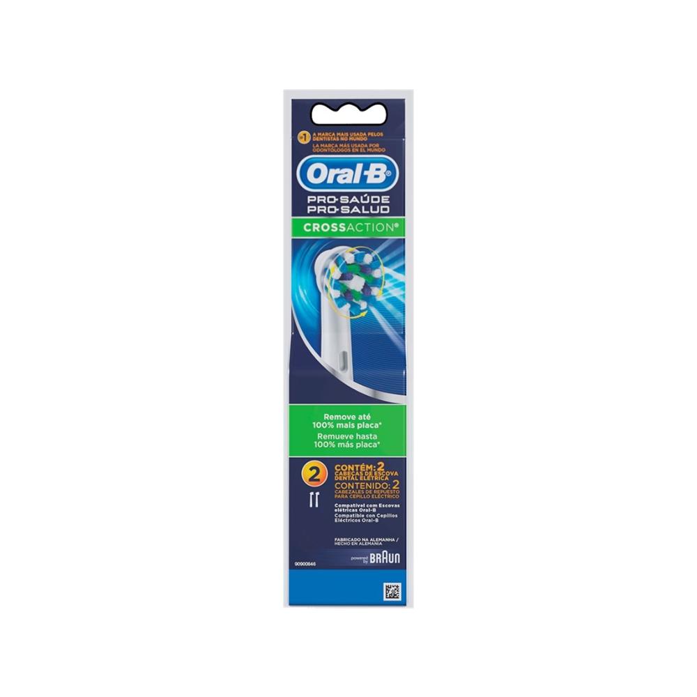 Refil Escova Elétrica Oral-B Pro-Saúde Cross Action c/ 2 Unidades é boa?
