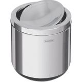 Lixeira Inox Cápsula Basculante Polido 10L Tramontina