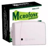 Microfone Ipec Amplificado Para Cftv Dvr Profissional