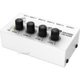 Mixer de Linha de 4 canais Mono - Behringer Micromix MX400