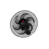 Ventilador Oscilante de Parede 5ocm Ventura Preto Grade Aço