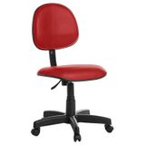 Cadeira Escritorio Giratoria Executiva Courissimo Vermelho