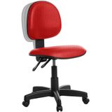 Cadeira Escritorio Executiva Com Back J Serrano Vermelho