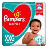 Fralda Pampers Super Sec XXG 20 Unidades