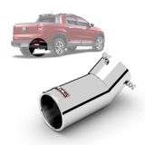 Ponteira De Escapamento Esportivo Outs Fiat Toro Inox Classic