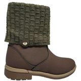 Bota Infantil Feminina Salto Montaria Kidy Cor Camel 084-0053-0278