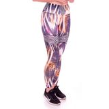 Calça Legging Savana Estampada Poliéster - P (40-42)