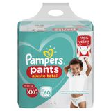 Fralda Descartável Pampers Pants Ajuste Total Xxg 60 Unidades