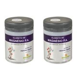 Kit 2X Cloreto De Magnésio P.A. -120 Cápsulas De 500 Mg