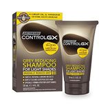 Shampoo Redutor Cinza Just For Men Control Gx Para Tons Mais Claros De Cabelo, Loiro A Castanho Médio, Com Óleo De Cânhamo E Arginina Para C