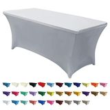 Abccanopy Spandex Tablecloths For 6 Ft Home Retangular Table Fitted Stretch Table Table Tablecover Table Toppers