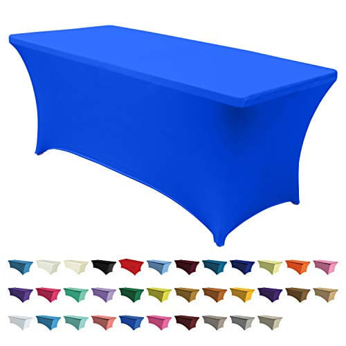 Abccanopy Spandex Tablecloths For 6 Ft Home Retangular Table Fitted Stretch Table Table Enceter Table Toppers