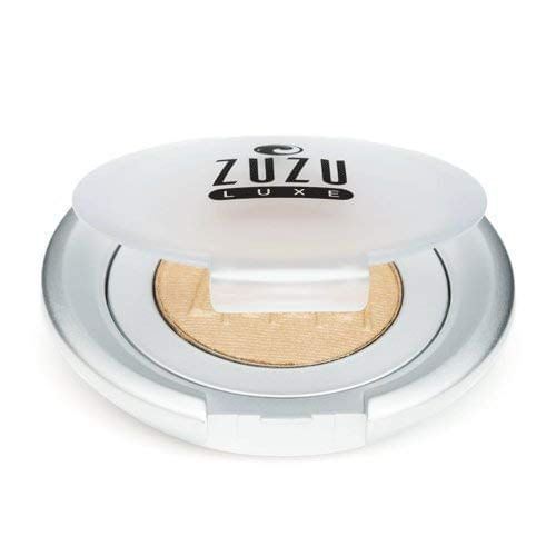 Zuzu Luxe Mineral Eyeshadow (ouro Egípcio - Ouro/brilho Quente), Ricamente Pigmentada, Fórmula Suave Aveludada. Natural, Sem Parabeno, Veg