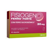 Suplemento Alimentar Fisiogen Ferro Forte 30mg 30 Capsulas