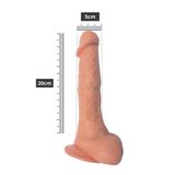 Pênis Dildo De Borracha 20 X 5 Cm