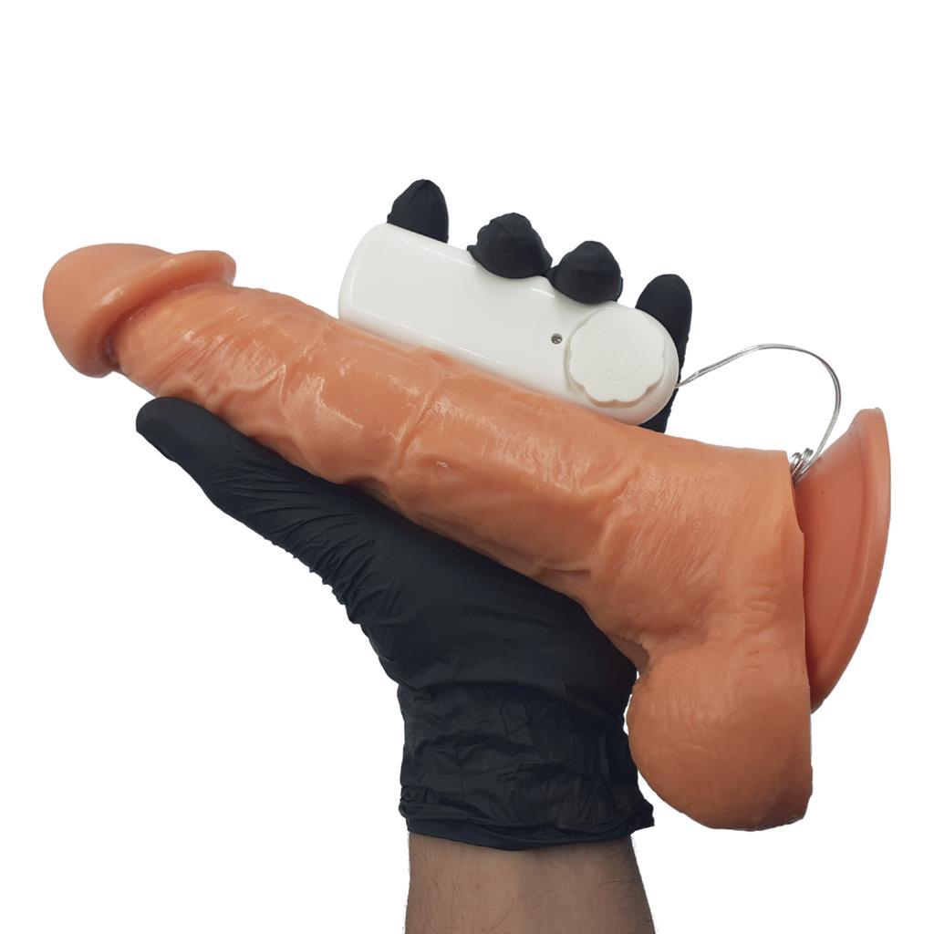 Pênis Dildo De Borracha Vibrador 20 X 5 Cm - Carrefour